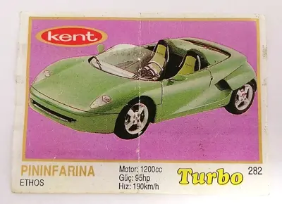 Обява: ⭐ Картинка Turbo Турбо жълто 282 Pininfarina Ethos ⭐