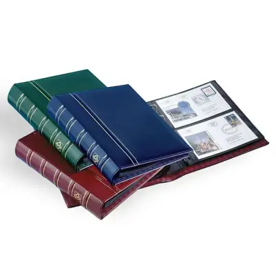 Обява: Leuchtturm - Optima Албум за първодневни пликове с 20 листа за 80 плика