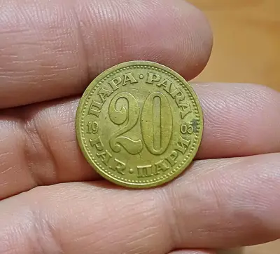 Обява: 20 пара Югославия 1965