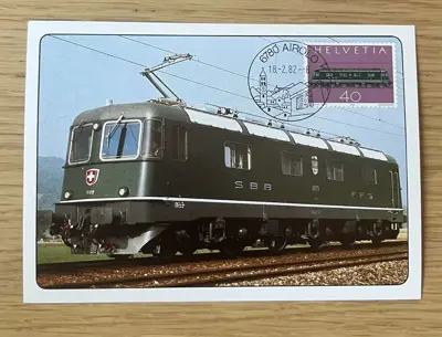 Обява: Швейцария - електрически локомотив SBB Re 6/6