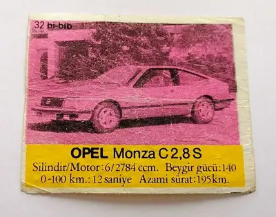 Обява: ⭐ Картинка Би Бип Bi Bib 32 Opel Monza ⭐