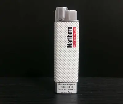 Обява: ⭐ Запалка Marlboro тънка бяла ⭐
