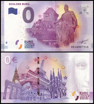 Обява: ⭐ Германия 2017 0 евро Schloss Burg UNC нова ⭐