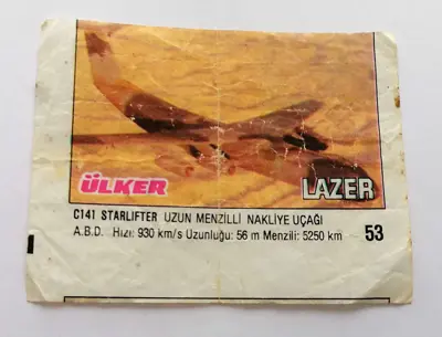 Обява: ⭐ Картинка Lazer Лазер ляво 53 C141 Starlifter ⭐
