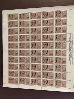 Обява: Преди щенски марки "Чуждестранна култура и изкуство"