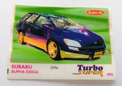 Обява: ⭐ Картинка Turbo Турбо супер 485 Subaru Alpha Exiga ⭐