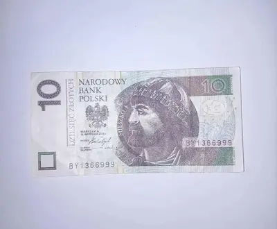 Обява: Полша 10 злоти 2016