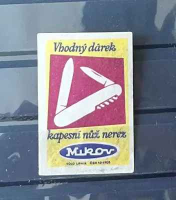 Обява: Чехословакия – Mikov