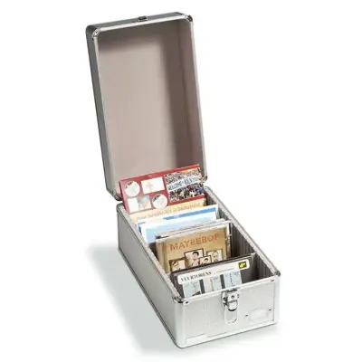 Обява: Leuchtturm Cargo Multi алуминиев куфар за картички материали