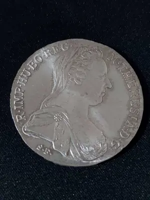 Обява: Австрия 1780 - 1 талер - Мария Терезия , рестрайк №5 , Сребърна монета