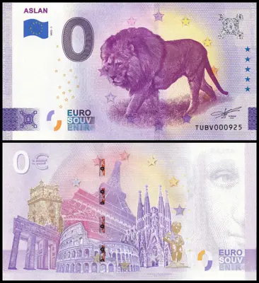 Обява: ⭐ Турция 2022 0 евро Aslan UNC нова ⭐