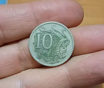 Обява: 10 цента Австралия 1971