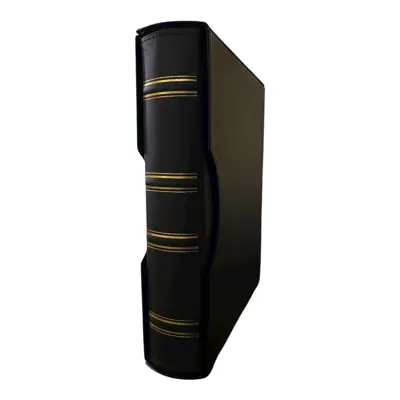 Обява: Папка с касета LUX , еко-кожа – GRANDE стандарт А4 , черен цвят