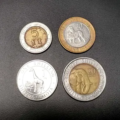 Обява: 🇰🇪 Лот монети Кения 4 броя 🇰🇪