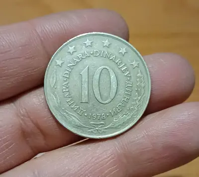 Обява: 10 динара Югославия 1978