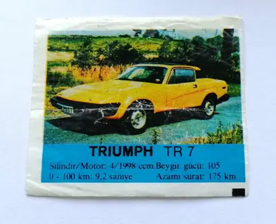 Обява: ⭐ Картинка Би-Бип 135 Triumph TR 7 ⭐