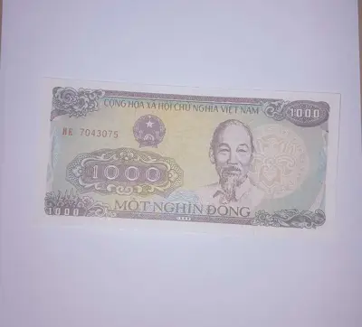 Обява: Виетнам 1000 донги 1988 UNC