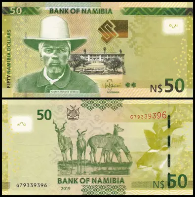 Обява: 🇳🇦 Намибия 2019 50 долара UNC нова 🇳🇦