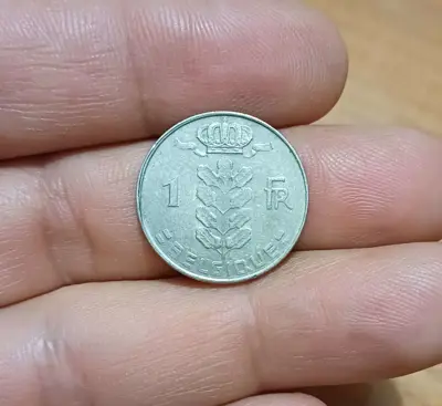 Обява: 1 франк Белгия 1973