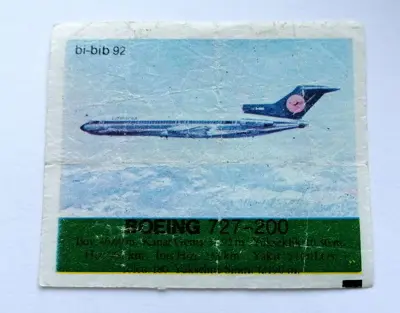 Обява: ⭐ Картинка Би-Бип 92 Boeing 727-200 ⭐