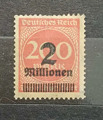 Обява: 2 милиона марки 1923г.