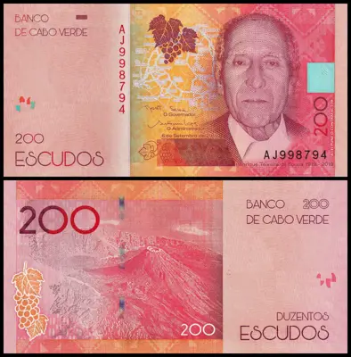 Обява: 🇨🇻 Кабо Верде 2019 200 ескудо UNC нова 🇨🇻