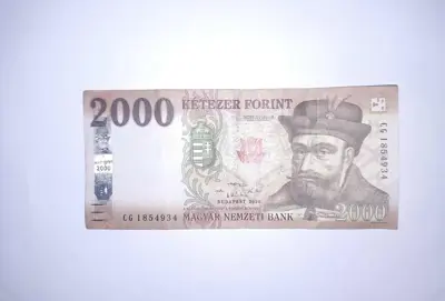 Обява: Унгария 2000 форинта 2020