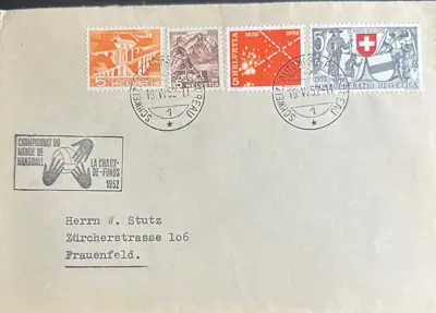 Обява: Швейцария 1952 Спорт