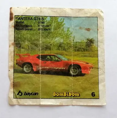 Обява: ⭐ Картинка BomBibom 1-60 6 Pantera GT5-S ⭐