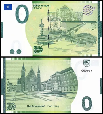 Обява: ⭐ Холандия 2022 0 евро Scheveningen Holland UNC нова ⭐