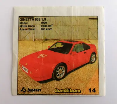 Обява: ⭐ Картинка BomBibom 1-60 14 Ginetta 632 1.9 ⭐