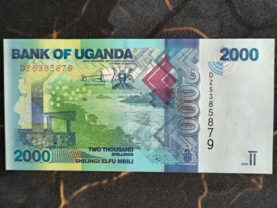 Обява: Банкнота - Уганда - 2000 шилинга UNC | 2021г.