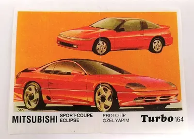 Обява: ⭐ Картинка Turbo Турбо черно 164 Mitsubishi Sport ⭐