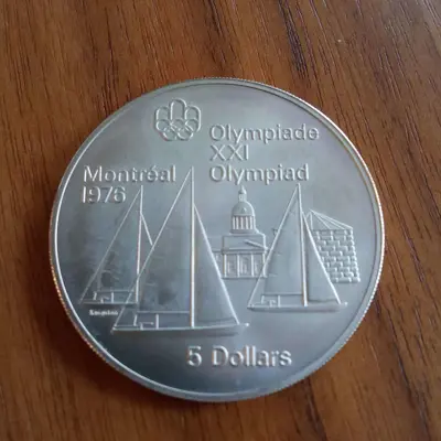 Обява: 5 долара Канада 1973