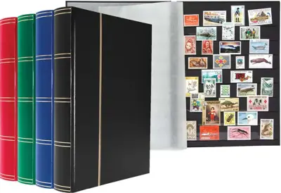 Обява: Leuchtturm албум за марки 30 черни листа формат А4 . o.Logo