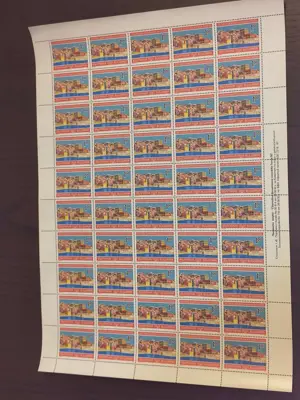 Обява: Пощенски марки "Световна филателна изложба Генуа 92"