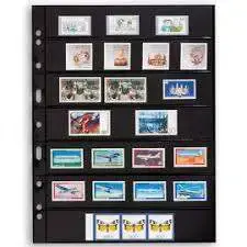 Обява: Leuchtturm Vario 7S листи за марки с 7 реда, опаковка 5 броя