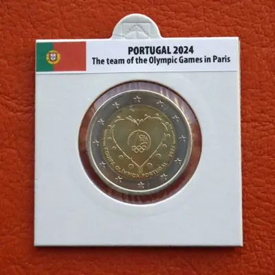 Обява: Португалия • Олимпиада - 2024 • 2 евро • 2024