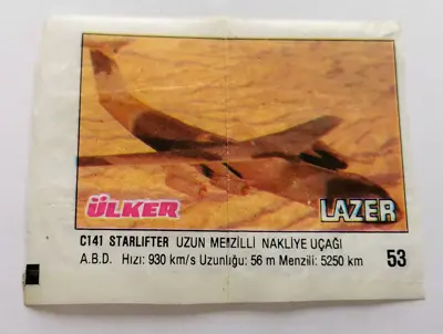 Обява: ⭐ Картинка Lazer Лазер ляво 53 C141 Starlifter ⭐