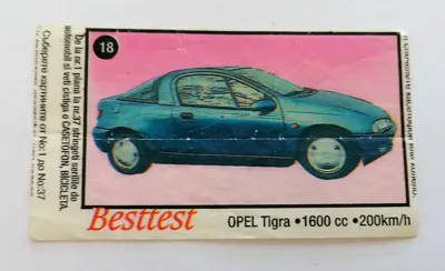 Обява: ⭐ Картинка Besttest Бесттест 18 Opel Tigra ⭐