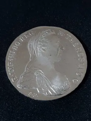 Обява: Австрия 1780 - 1 талер - Мария Терезия , рестрайк #4 , Сребърна монета
