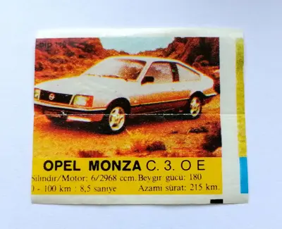 Обява: ⭐ Картинка Би-Бип 119 Opel Monza C. 3. O E ⭐