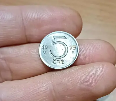 Обява: 5 йоре Швеция 1973 с гланца