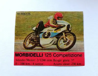 Обява: ⭐ Картинка Би-Бип 126 Morbidelli 125 Competizione ⭐