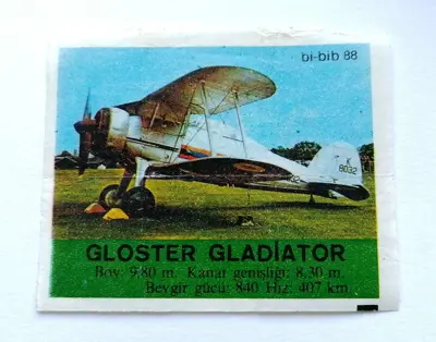 Обява: ⭐ Картинка Би-Бип 88 Gloster Gladiator ⭐