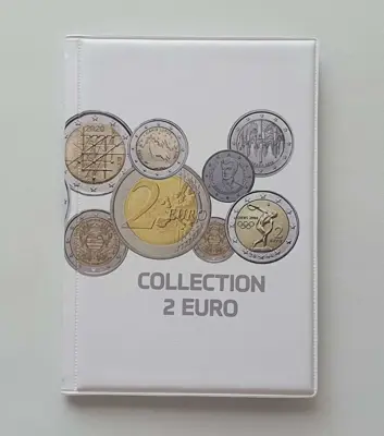 Обява: Schulz / MARCIA – джобен класьор за 96 две евро монети