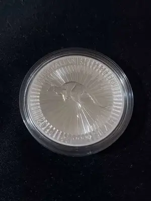Обява: Австралия 2024 - 1 долар - Кенгуру - 1 OZ - Сребърна монета