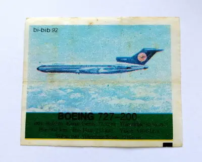 Обява: ⭐ Картинка Би-Бип 92 Boeing 727-200 ⭐