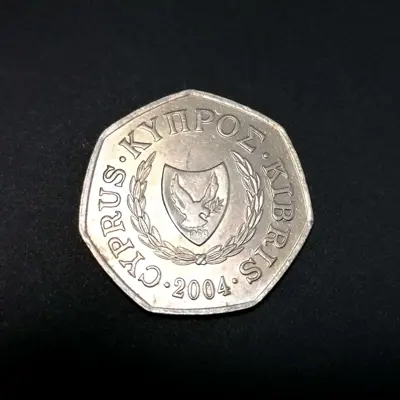 Обява: 🇨🇾 Кипър 2004 50 цента 🇨🇾