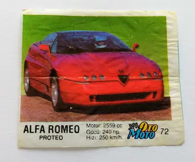 Обява: ⭐ Картинка Otomoto Отомото 72 Alfa Romeo Proteo ⭐